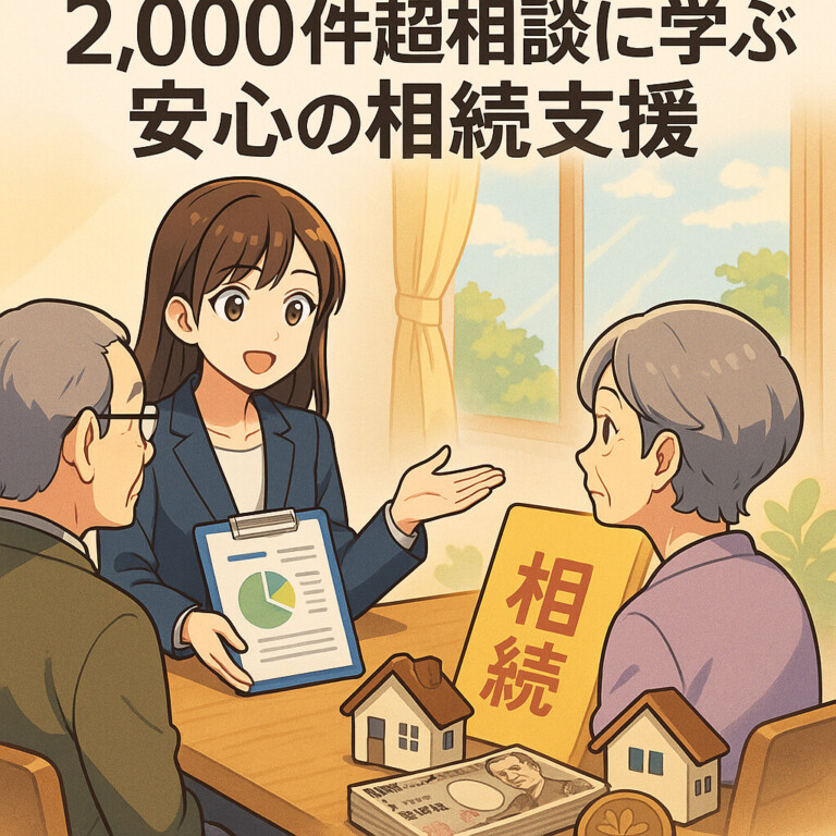 樽谷総合事務所の2,000件超相談に学ぶ安心の相続支援