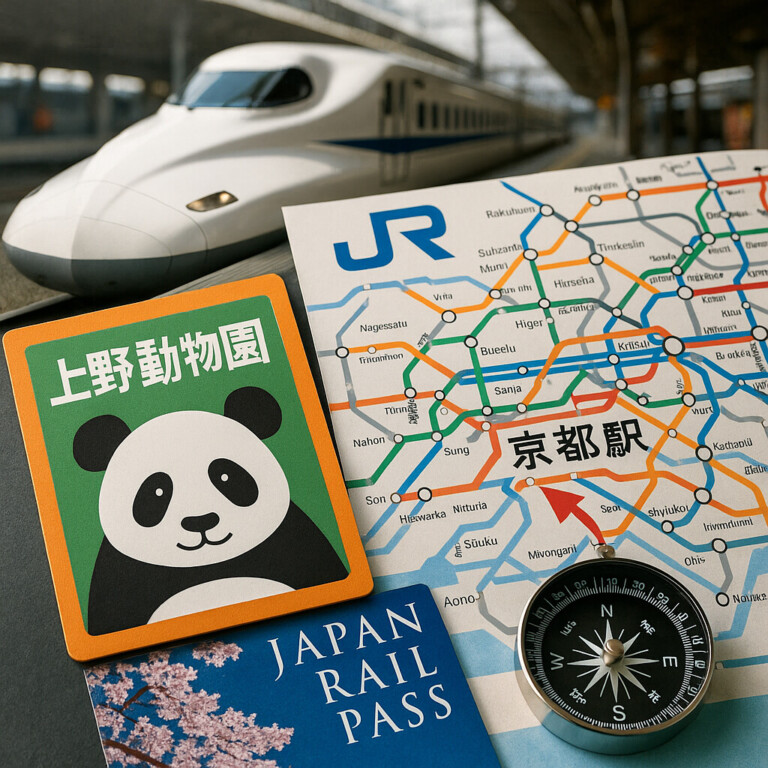 JRで行く上野動物園と京都駅ナビ：迷わない乗り換え術