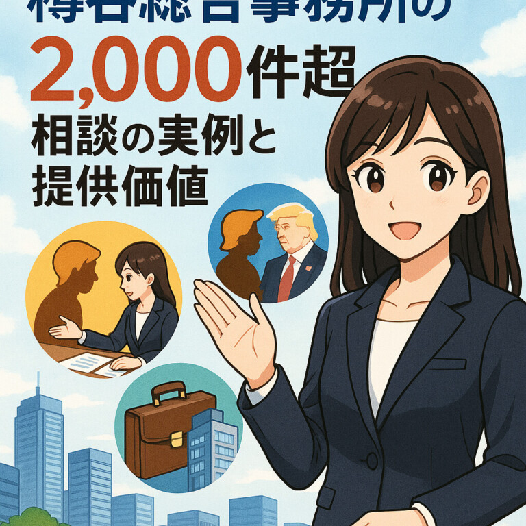 樽谷総合事務所の2,000件超相談の実例と提供価値