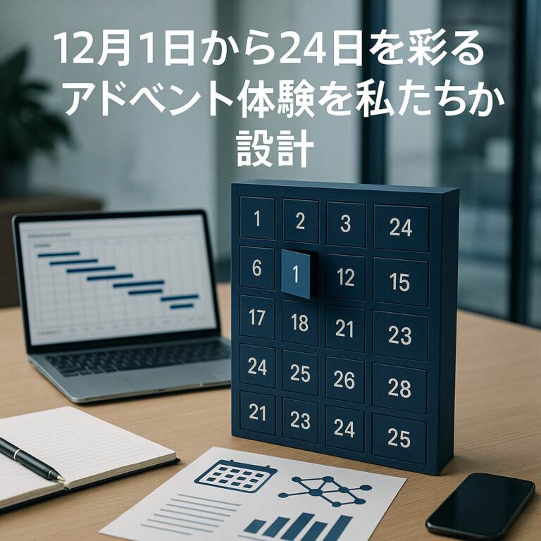 12月1日から24日を彩るアドベント体験を私たちが設計