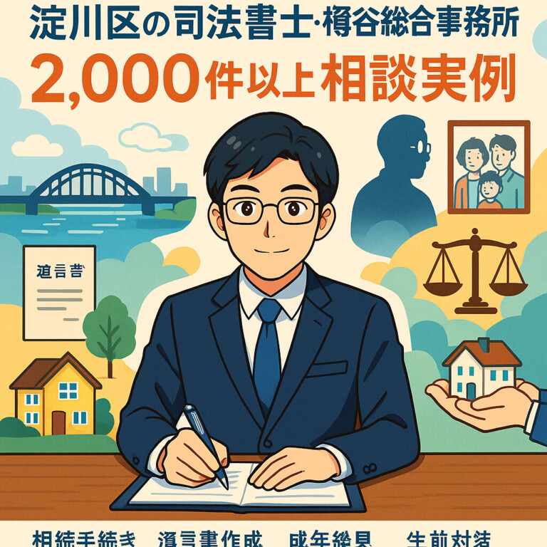 淀川区の司法書士・樽谷総合事務所の2,000件以上の相談実例