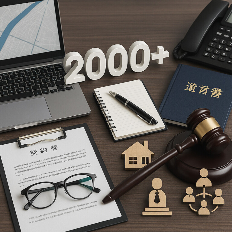 樽谷総合事務所の2,000件以上の相談実績を誇っています：実例と提供価値