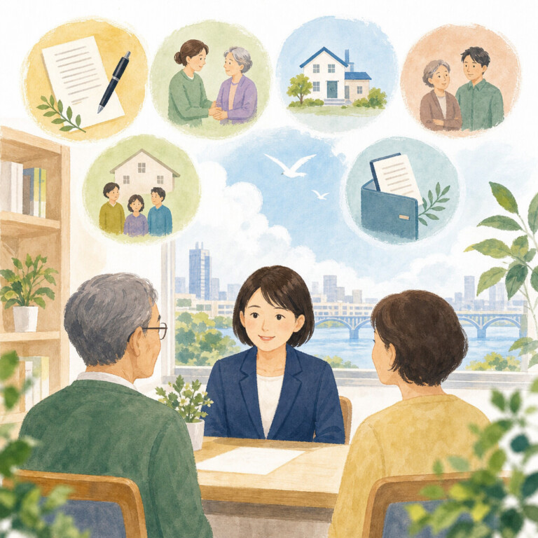 淀川区の樽谷総合事務所が育てる相続相談の聞く力