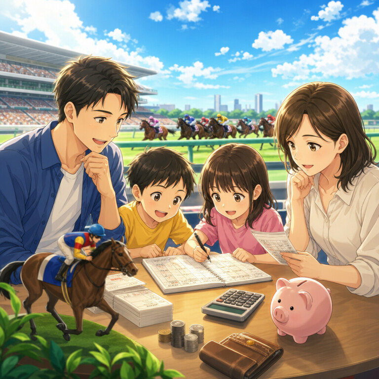 日本ダービーで家族が考える馬券とお金の記録