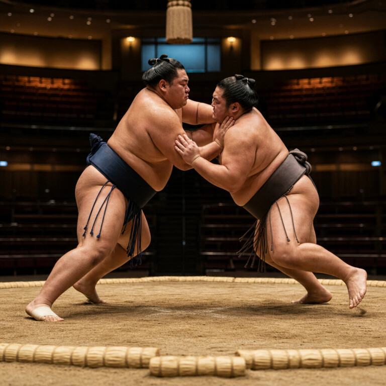 大栄翔の押し相撲に見る立ち合いから光る決断力